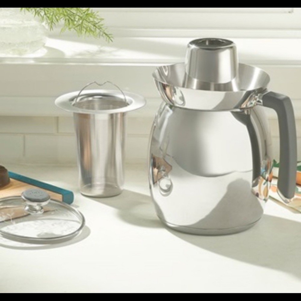 Princess House Heritage Stainless Steel Classic Chocolatera